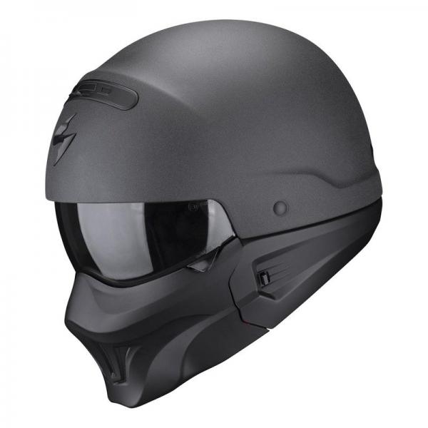 Casque Scorpion EXO COMBAT EVO GRAPHITE MAT - Gris