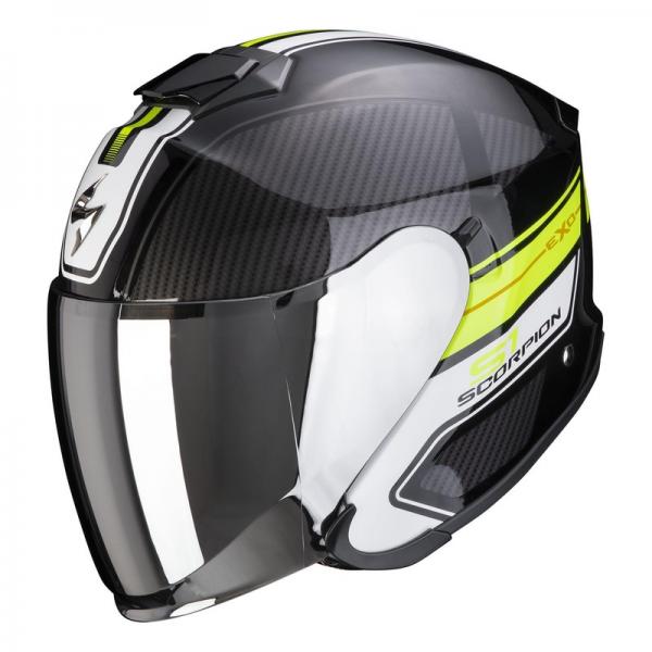 Casque Scorpion EXO S1 CROSS-VILLE - Noir / Jaune Fluo