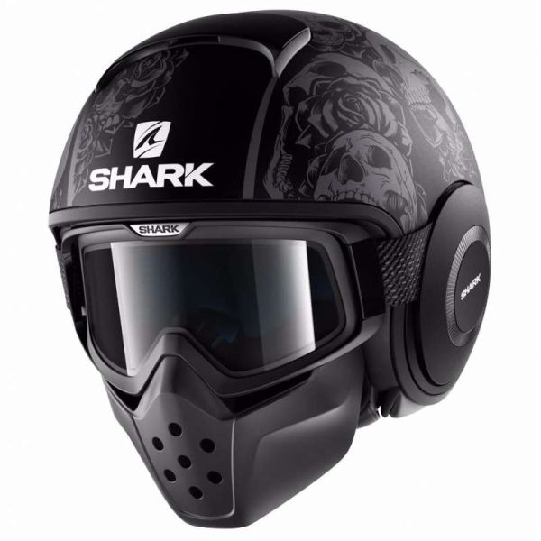 Casque Shark DRAK SANCTUS MAT - Noir / Gris