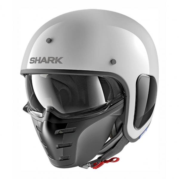 Casque Shark S-DRAK BLANK - Blanc