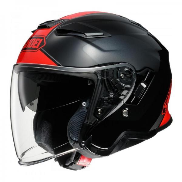 Casque Shoei J-CRUISE 2 ADAGIO TC-1 - Noir / Rouge