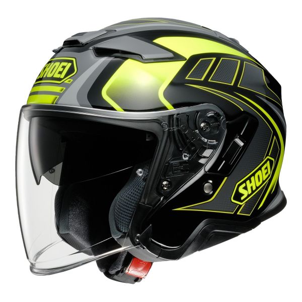 Casque Shoei J-CRUISE 2 AGLERO TC-3 - Jaune