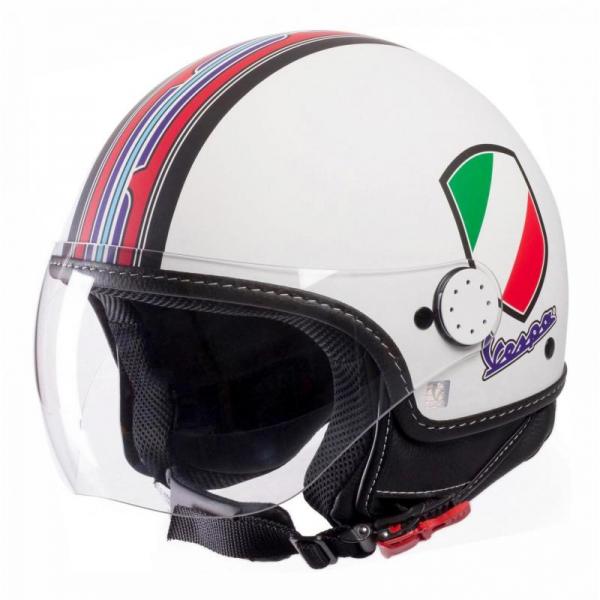 Casque Vespa STRIPES - Blanc