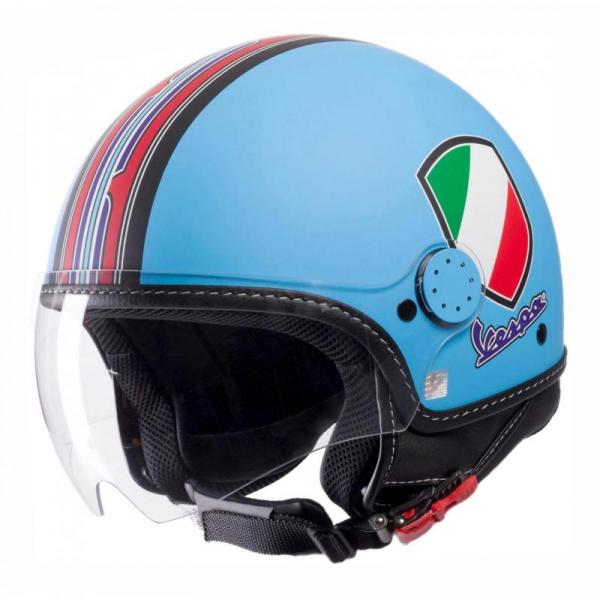 Casque Vespa STRIPES - Bleu