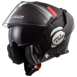 Casque LS2 FF399 VALIANT PROX MAT - Noir / Rouge