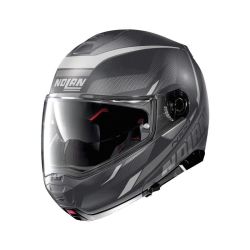 Casque Nolan N100-5 LUMIERE N-COM FLAT - Noir / Gris