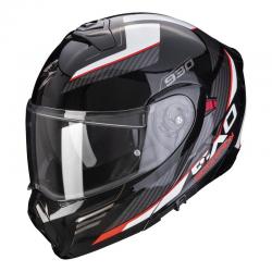 Casque Scorpion EXO 930 NAVIG - Noir / Rouge