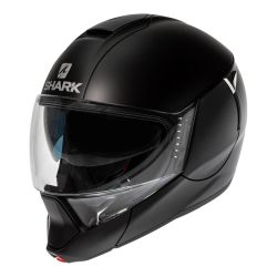Casque Shark EVOJET BLANK MAT - Noir