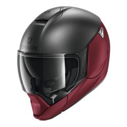 Casque Shark EVOJET DUAL MAT - Rouge / Anthracite