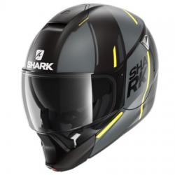 Casque Shark EVOJET VYDA MAT - Anthracite / Jaune