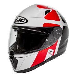 Casque HJC I70 PRIMA MC1 - Blanc / Rouge / Noir