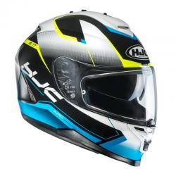 Casque HJC IS-17 LOKTAR MC2 - Bleu / Jaune / Noir / Blanc