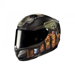 Casque HJC RPHA-11 GHOST CALL OF DUTY MC34SF - Vert / Noir / Orange