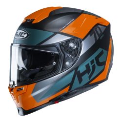 Casque HJC RPHA-70 DEBBY MAT MC7SF - Orange / Noir / Bleu