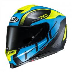 Casque HJC RPHA-70 VIAS MC2SF - Bleu / Jaune / Noir