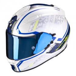 Casque Scorpion EXO-510 AIR OCCULTA - Blanc / Bleu