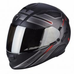 Casque Scorpion EXO-510 AIR ROUTE MAT - Noir / Rouge