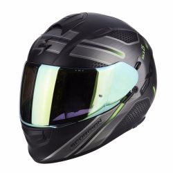 Casque Scorpion EXO-510 AIR ROUTE MAT - Noir / Vert