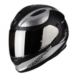 Casque Scorpion EXO-510 AIR SUBLIM MAT - Noir / Chrome