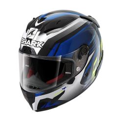 Casque Shark RACE-R PRO ASPY - Bleu / Jaune Fluo