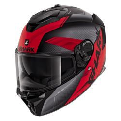 Casque Shark SPARTAN GT ELGEN MAT - Noir / Rouge
