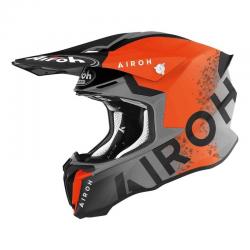 Casque Airoh TWIST 2.0 BIT MAT - Orange / Gris