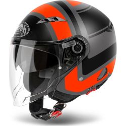 Casque Airoh CITY-ONE WRAP MAT / Orange