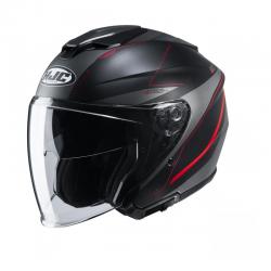 Casque HJC I30 SLIGHT MC1SF - Gris / Noir / Rouge