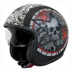 Casque Premier VINTAGE SK9 MAT - Noir