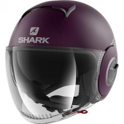 Casque Shark NANO STREET NEON MAT - Aubergine / Argent